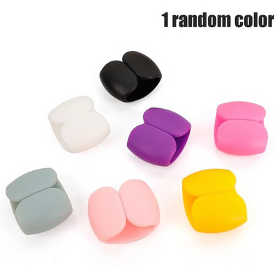 1-5 vnt. kabelio laikiklio sagtis, laidas, ausinių valdymas, skirtas USB įkrovimo kabelio vyniotuvo laikiklio laikiklio spaustukai, naudojami namų biure