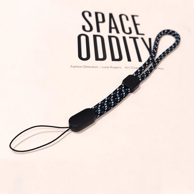 Ilgas ir trumpas pynimas telefono kaklo riešo dirželis, skirtas iPhone Huawei Redmi Xiaomi Samsung Camera GoPro stygų laikikliams