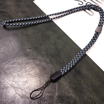 Ilgas ir trumpas pynimas telefono kaklo riešo dirželis, skirtas iPhone Huawei Redmi Xiaomi Samsung Camera GoPro stygų laikikliams