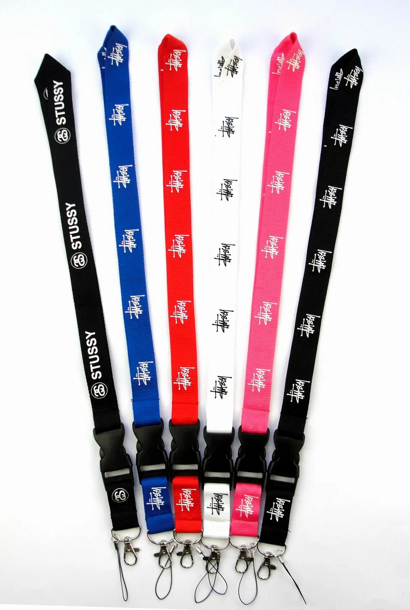 Didmeninė prekyba visų rūšių mados logotipu virvelė raktų pakabukas stropas dokumentai kaklo dirželis ženklelis diržas diržas skersinis telefono dirželis