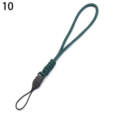 Apsaugos nuo pametimo pakabinamos virvės Telefono kuprinės raktų pakabukas Žibintuvėlis Kameros dirželis Didelio stiprumo parašiuto laidas Paracord