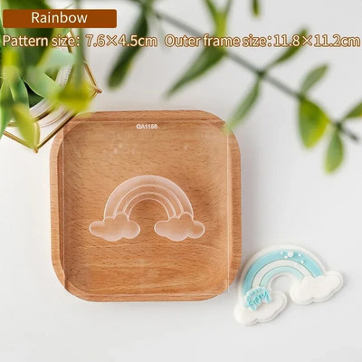 Kūdikių sausainių formelės Animacinių filmų sausainių antspaudai Vaikų pirmųjų metų sausainiai Pelėsinis meškiukas Deserto papuošimas Reljefinis formelės Kepimo įrankiai