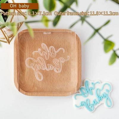 Kūdikių sausainių formelės Animacinių filmų sausainių antspaudai Vaikų pirmųjų metų sausainiai Pelėsinis meškiukas Deserto papuošimas Reljefinis formelės Kepimo įrankiai