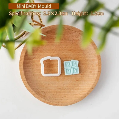 Kūdikių sausainių formelės Animacinių filmų sausainių antspaudai Vaikų pirmųjų metų sausainiai Pelėsinis meškiukas Deserto papuošimas Reljefinis formelės Kepimo įrankiai