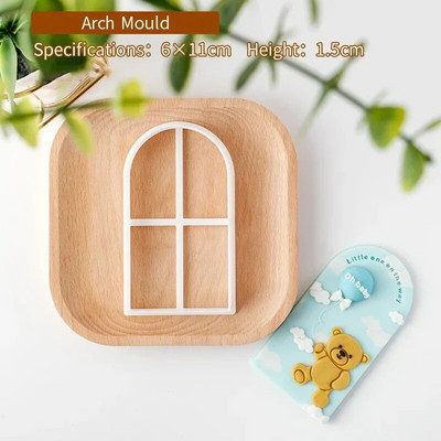 Kūdikių sausainių formelės Animacinių filmų sausainių antspaudai Vaikų pirmųjų metų sausainiai Pelėsinis meškiukas Deserto papuošimas Reljefinis formelės Kepimo įrankiai