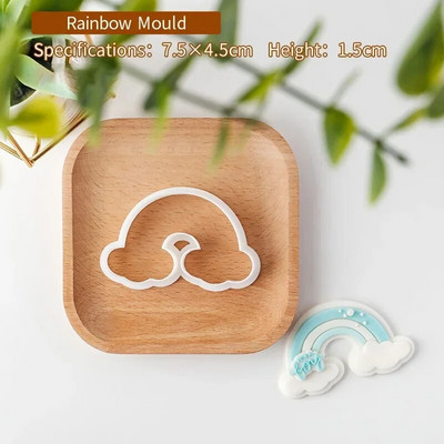 Kūdikių sausainių formelės Animacinių filmų sausainių antspaudai Vaikų pirmųjų metų sausainiai Pelėsinis meškiukas Deserto papuošimas Reljefinis formelės Kepimo įrankiai