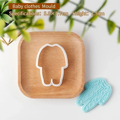 Kūdikių sausainių formelės Animacinių filmų sausainių antspaudai Vaikų pirmųjų metų sausainiai Pelėsinis meškiukas Deserto papuošimas Reljefinis formelės Kepimo įrankiai