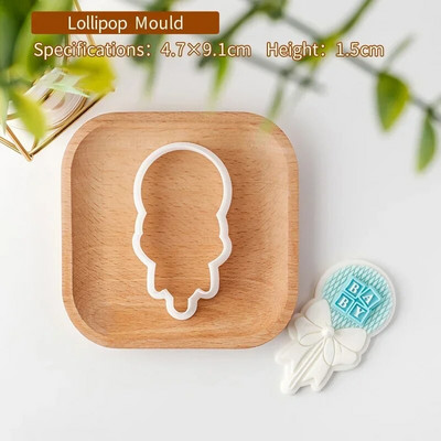 Kūdikių sausainių formelės Animacinių filmų sausainių antspaudai Vaikų pirmųjų metų sausainiai Pelėsinis meškiukas Deserto papuošimas Reljefinis formelės Kepimo įrankiai