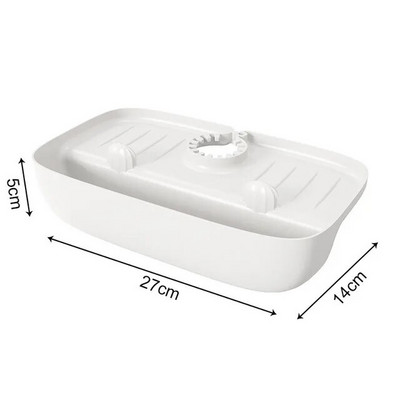 Βρύση κουζίνας Ματ νεροχύτης Splash Drain Pad Μπάνιο Catcher Countertop Protector Σαμπουάν σαπουνιού Δοχείο γρήγορου στεγνώματος