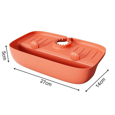 Βρύση κουζίνας Ματ νεροχύτης Splash Drain Pad Μπάνιο Catcher Countertop Protector Σαμπουάν σαπουνιού Δοχείο γρήγορου στεγνώματος