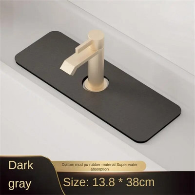 Praktiškas silikoninis maišytuvo kilimėlis virtuvės kriauklei - apsauga, vonios maišytuvo vandens surinkimo kilimėlis, kriauklės nutekėjimas už maišytuvo