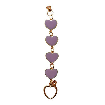 Galvanizuotas Love Heart telefono dėklas, skirtas iPhone 11 12 13 14 Pro Max XS Max XR 7 Plus 14 smūgiams atsparus riešo dirželio grandinės galinis dangtelis