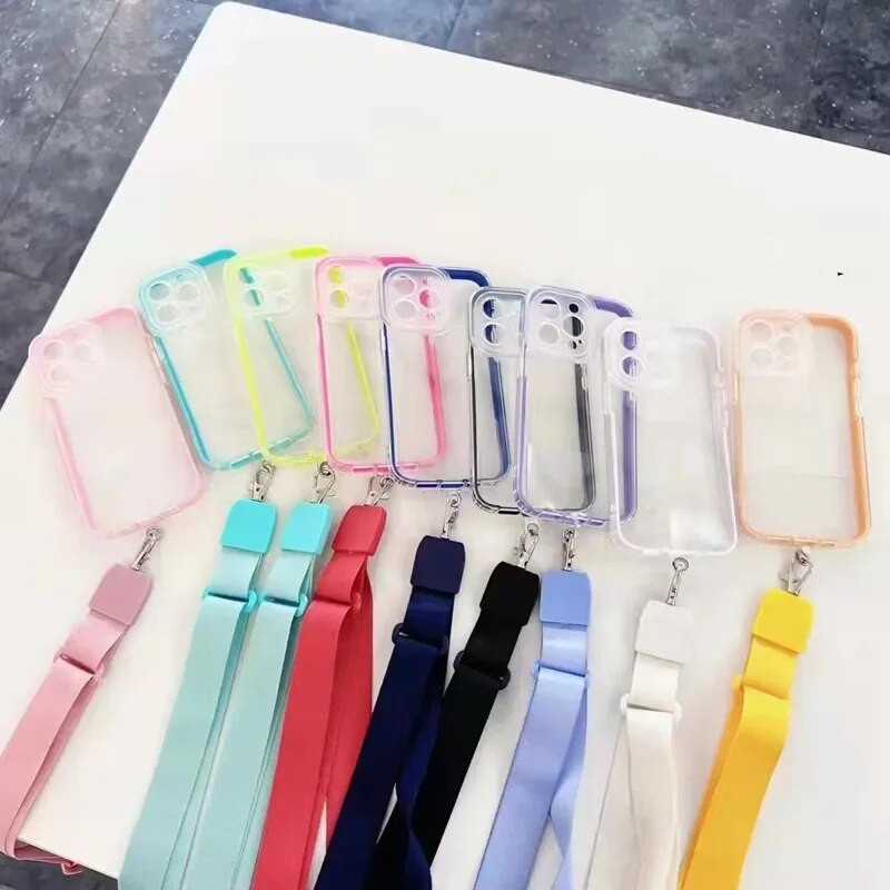 2024 m. reguliuojamas platus dirželis, skersinis telefono dirželis, skirtas mobiliesiems telefonams, universalus nuimamas, plokščias kaklo papuošalo segtukas, pakabinamas laidas Naujas