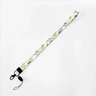 Fashion Flowers Serie Sagtis Virvelės Ženkliuko ID Telefono Virvelė Raktai Kaklo dirželiai Priedai