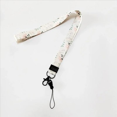 Fashion Flowers Serie Sagtis Virvelės Ženkliuko ID Telefono Virvelė Raktai Kaklo dirželiai Priedai