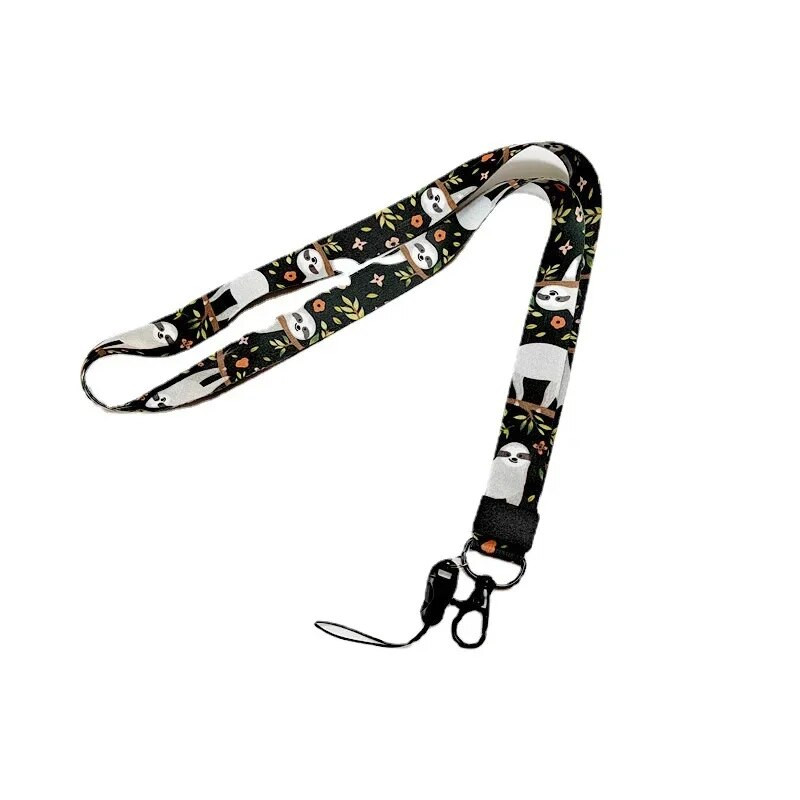 Fashion Flowers Serie Sagtis Virvelės Ženkliuko ID Telefono Virvelė Raktai Kaklo dirželiai Priedai