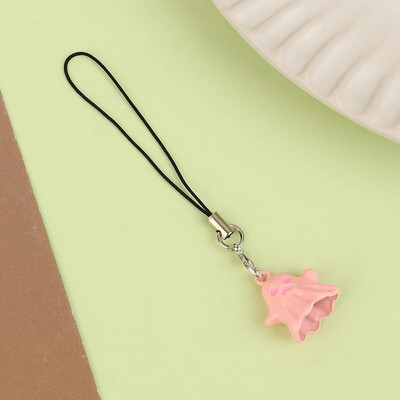 1vnt Mielas animacinis filmukas Anime Bear Crystal Mobiliojo telefono grandinėlė Madinga Krepšys Gražus telefono dirželis Raktų pakabukas Dekoratyvinis telefono dirželis