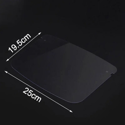 Naujas virtuvės veido skydelis Visą veidą dengiantis kepimo įrankiai Aliejaus purslų apsaugantis nuo nuplikimo išsiliejusių dūmų Mascarilla Reutilizable 2024 m.