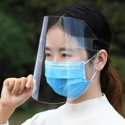 Naujas virtuvės veido skydelis Visą veidą dengiantis kepimo įrankiai Aliejaus purslų apsaugantis nuo nuplikimo išsiliejusių dūmų Mascarilla Reutilizable 2024 m.