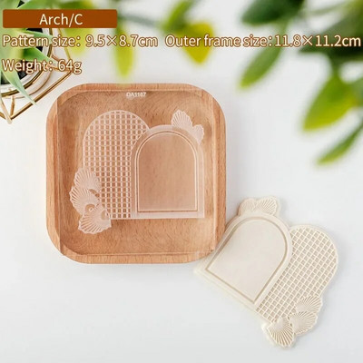 Duplaívű sütivágó dombornyomók csipkemintás levelek virágos ágak fondant bélyegzőforma esküvői születésnapi sütőeszközökhöz