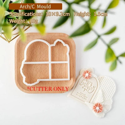 Duplaívű sütivágó dombornyomók csipkemintás levelek virágos ágak fondant bélyegzőforma esküvői születésnapi sütőeszközökhöz