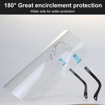 Νέα πολύχρωμα γυαλιά Face Shield Κράνος Durable Protect Safety Mask Κράνος MTB γυαλιά ποδηλάτου Γυαλιά αναμονής χονδρικής