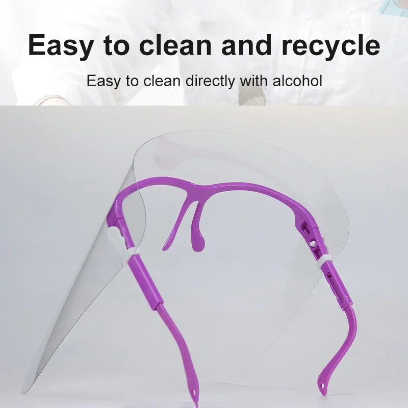 Nauji spalvingi akiniai, veido skydelis, šalmas, patvari apsauga, saugos kaukė Šalmas MTB dviračių akiniai, apsauginiai akiniai, stovi didmeninė prekyba