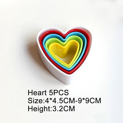 Sausainių pjaustyklės pyrago tešlos formos biskvito tešlos kepimo formos imbierinis žmogelis Penkių žvaigždučių gėlių raštas Galimi keli variantai