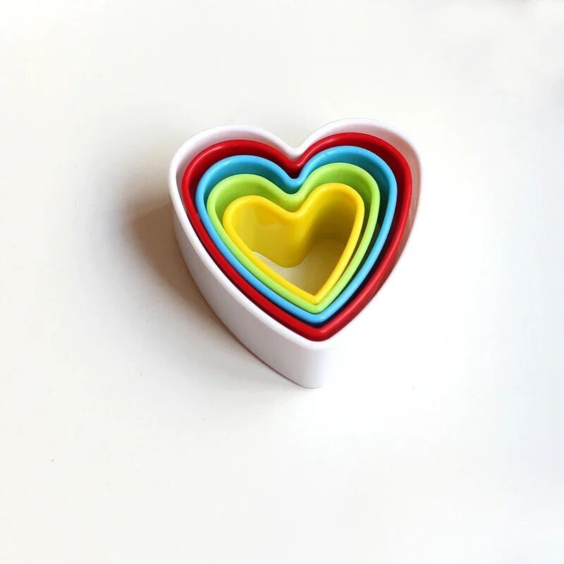 Sausainių pjaustyklės pyrago tešlos formos biskvito tešlos kepimo formos imbierinis žmogelis Penkių žvaigždučių gėlių raštas Galimi keli variantai