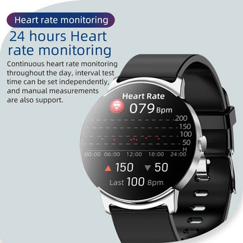 Смарт часовник KS02 Мъже Жени Мода Спорт Smartwrist NFC Музика Неинвазивен Кръвна Глюкоза Сърдечен ритъм Кръв Кислород Смарт часовник Мъжки