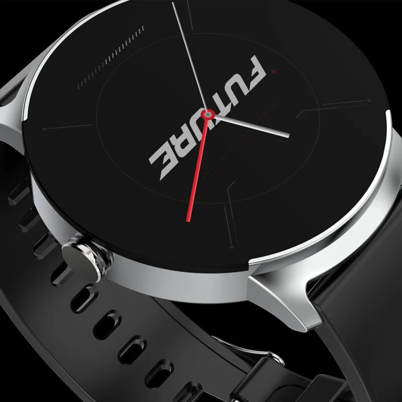 Išmanusis laikrodis KS02 Vyrai Moterų mada Sportas Išmanusis riešas NFC muzika Neinvazinis kraujo gliukozės širdies ritmo kraujo deguonies išmanusis laikrodis vyrams