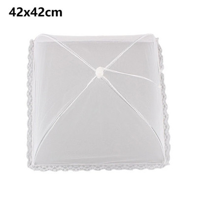 Nešiojami sulankstomi stalo maisto užvalkalai buitiniai skėčiai maisto uždangalai iškylai ant grotelių vakarėlis nuo uodų apsaugantys virtuvės prietaisai