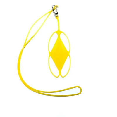 Silikono mobiliojo telefono dirželio laikiklio dėklo dangtelis rakto virvė kaklo dirželis universalus kaklo papuošalas, skirtas iPhone Huawei Xiaomi Samsung