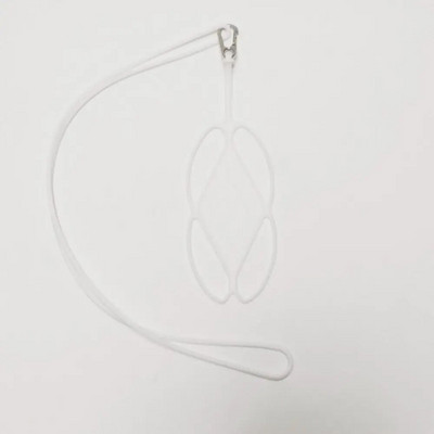 Silikono mobiliojo telefono dirželio laikiklio dėklo dangtelis rakto virvė kaklo dirželis universalus kaklo papuošalas, skirtas iPhone Huawei Xiaomi Samsung