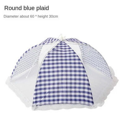 Sulankstomas maisto užvalkalas tinklelis nuo uodų tinklelis indų užvalkalas Dulkėms atsparus stalo užvalkalas skėčiui pikniko tinklelio virtuvės prietaisai