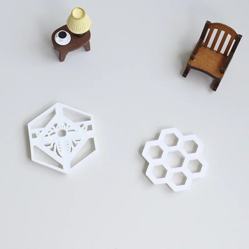 Dispozitiv de tăiat biscuiți cu fagure de miere, insecte, model de albine, pentru fondant, pentru biscuiți, pentru embosare, pentru meșteșuguri pentru turtă dulce, instrument pentru decorarea prăjiturii cu fondant.