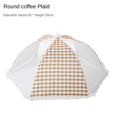 Nešiojamas maistinis tinklinis skėtis - Didelė sulankstoma maisto dangtelis palapinė kvėpuojanti nuo uodų skėčiai virtuvės prietaisai