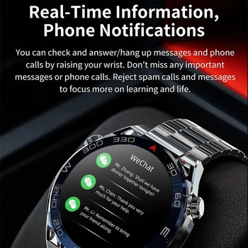Бизнес мъжки смарт часовник ZD5 Ultra Mate NFC Bluetooth разговор Безжично зарядно устройство Сърдечен ритъм Z5 UM Смарт часовник Спорт Фитнес гривна