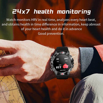 Αθλητικά ρολόγια χειρός εξωτερικού χώρου KR10 Έξυπνο ρολόι ανδρικό γυναικείο Bluetooth Call Smartwatch Ανδρικό ρολόι χειρός GPS Tracker Fitness βραχιόλι