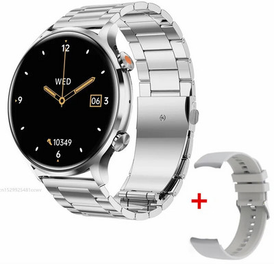 Moteriškas mados išmanusis laikrodis QS40 didelio ekrano „Bluetooth“ skambučių sveikatos stebėjimas, vyrų sportinis kūno rengybos stebėjimas, moteriškas išmanusis laikrodis