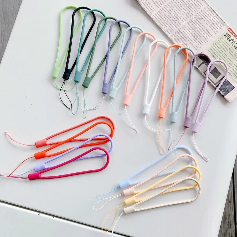 Riešo dirželis, skystas silikoninis dirželis, mažas trumpas guminis pakabukas, skirtas mobiliojo telefono skėčiui, vandens buteliui, fotoaparatui, USB raktas