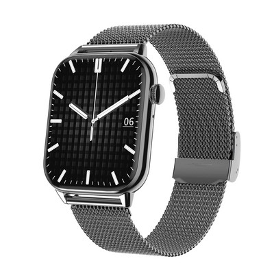 NAUJAS HD11 išmanusis laikrodis 1,9 colio viso ekrano Bluetooth skambučio širdies ritmo miego monitorius NFC slaptažodžio užraktas išmanusis laikrodis vyrams, moterims