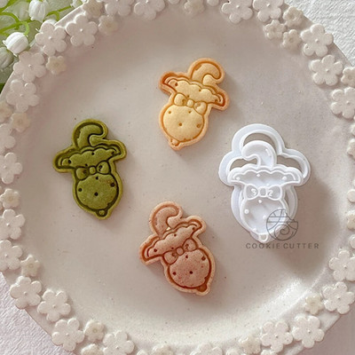 Miela saulėta lėlė, sraigė, gėlių skėčių raštas sausainių formelių pjaustyklė Pavasarinis cukrus amatų tortų dekoravimo įrankiai įspaudimas