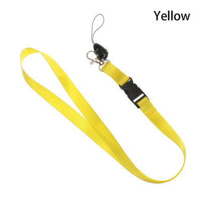 1 vnt spalvinga mobiliojo telefono kaklo dirželio ženkliuko virvė ID kortelės virvė Kortelės dirželiai USB ženkliuko sporto salės laikiklis raktų pakabukas fotoaparato virvė
