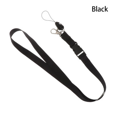 1 vnt spalvinga mobiliojo telefono kaklo dirželio ženkliuko virvė ID kortelės virvė Kortelės dirželiai USB ženkliuko sporto salės laikiklis raktų pakabukas fotoaparato virvė