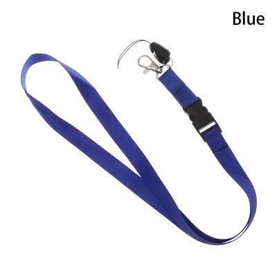 1 vnt spalvinga mobiliojo telefono kaklo dirželio ženkliuko virvė ID kortelės virvė Kortelės dirželiai USB ženkliuko sporto salės laikiklis raktų pakabukas fotoaparato virvė