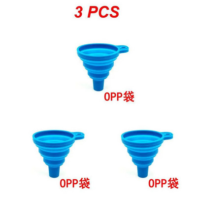 Kaasaskantavad silikoonist kokkupandavad lehtrid majapidamises kasutatavad toiduvalmistamisvahendid kütusepaagi jaoks Õlleõli Kokkupandavad lehtrid Köögitarvikud