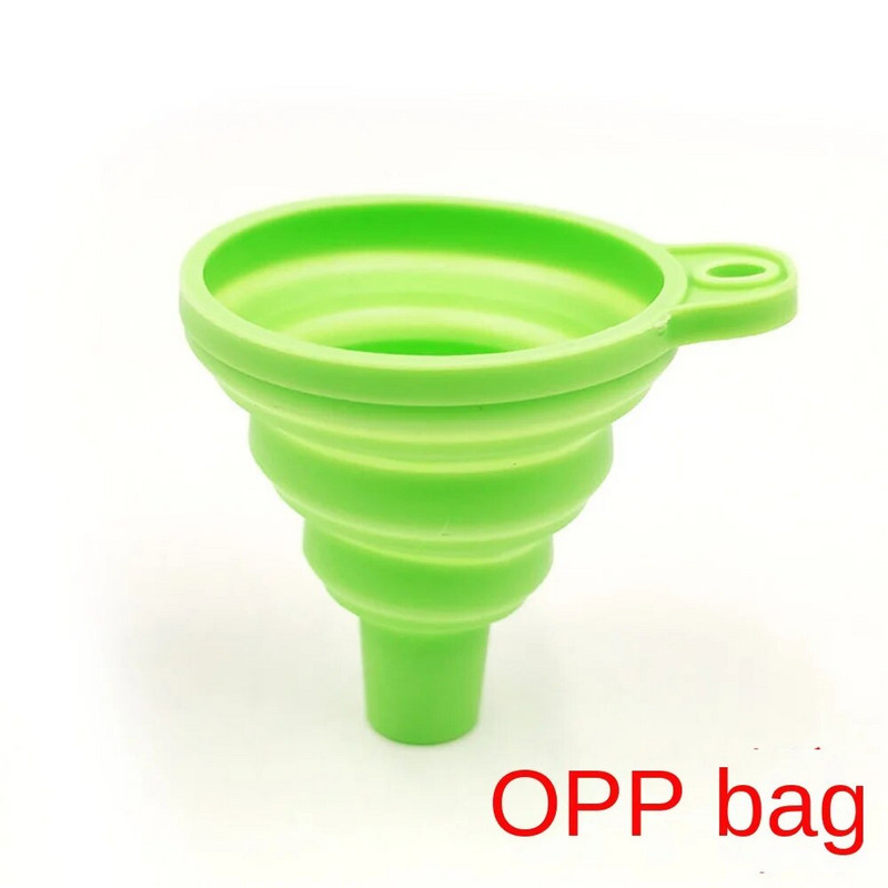 Kaasaskantavad silikoonist kokkupandavad lehtrid majapidamises kasutatavad toiduvalmistamisvahendid kütusepaagi jaoks Õlleõli Kokkupandavad lehtrid Köögitarvikud