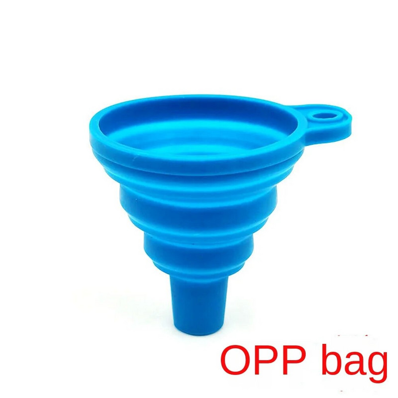 Kaasaskantavad silikoonist kokkupandavad lehtrid majapidamises kasutatavad toiduvalmistamisvahendid kütusepaagi jaoks Õlleõli Kokkupandavad lehtrid Köögitarvikud