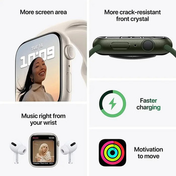 XUESEVEN IWO7 PRO Γνήσιο έξυπνο ρολόι Bluetooth Κλήση Μουσικής Καρδιακής συχνότητας ΗΚΓ Αδιάβροχο αθλητικό ανδρικό αδιάβροχο ρολόι για Android IOS
